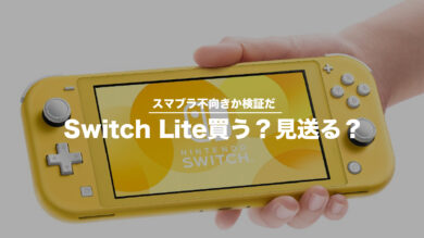 任天堂Switch Lite＝スマブラ不向き？買う？見送る？ | in KAGE 